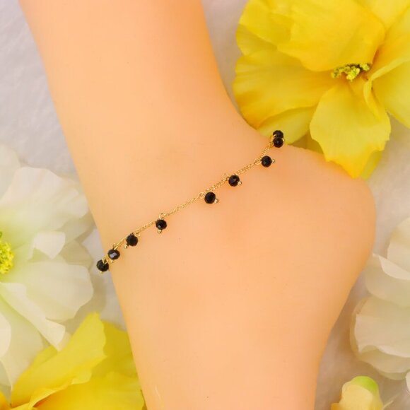 Minimalist Anklet, Sleek & Modern Design, Women’s Fashion, YC110344-A - Picture 8 of 10